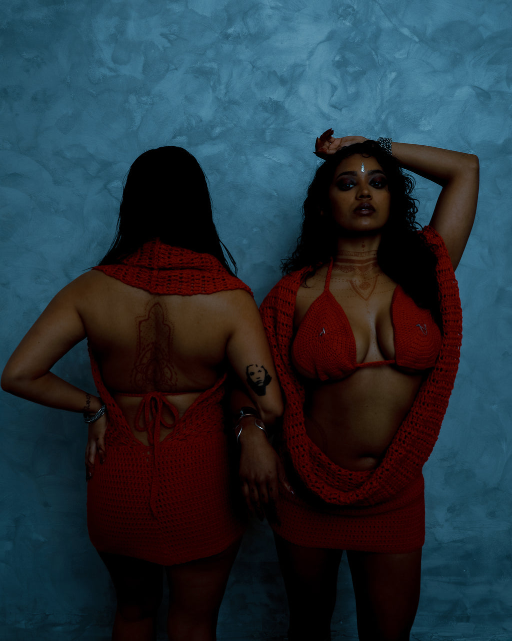 Red Mini Mohini Dress